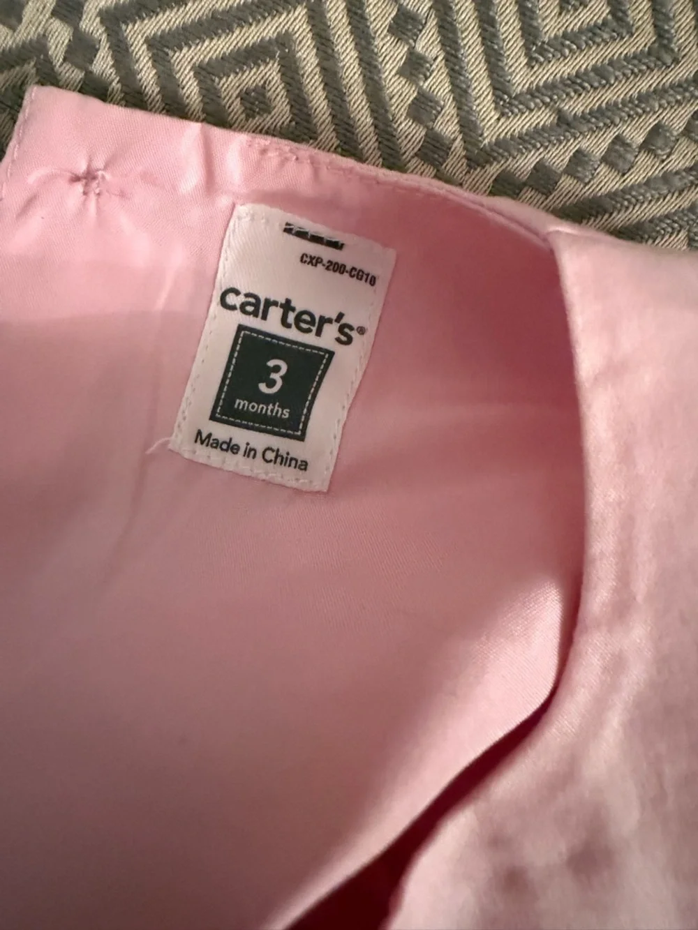 Pink Sleeveless Baby 3mo Dress So Sweet